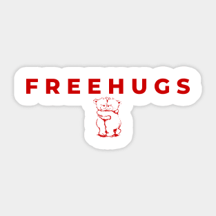 Free Hugs (Free Warm hugs) Sticker